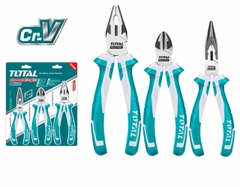 Bộ 3 Kềm Răng, Cắt Và Nhọn TOTAL THT2K0301 giá rẻ