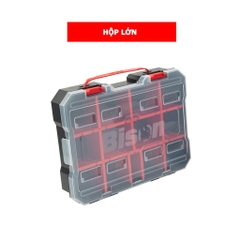 Hộp đựng linh kiện 3 trong 1 Bison chống nước chuẩn IP54, nhựa cao cấp chống chịu va đập, chống bụi, có thể liên kết