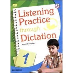 Listening Practice through Dictation 1, w/Transcripts, Answer Key, and Audio CD (intermediate-level series that present basic listening transcription activities)