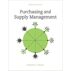 Purchasing and Supply Management (The Mcgraw-hill Series in Operations and Decision Sciences)