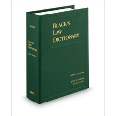 Black's Law Dictionary, Standard Ninth Edition