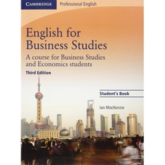 English for Business Studies Student's Book: A Course for Business Studies and Economics Students (book+CD)