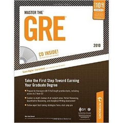 Master The GRE - 2010: CD-ROM Inside; Take the First Step Toward Earning Your Graduate Degree (Peterson's Master the GRE)