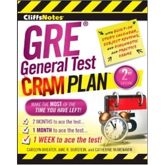 CliffsNotes GRE General Test Cram Plan 2nd Edition