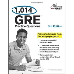 1,014 GRE Practice Questions, 3rd Edition (Graduate School Test Preparation)