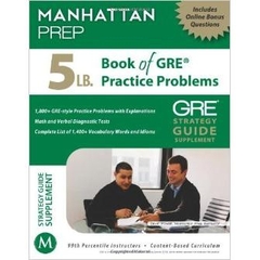 5 LB. Book of GRE Practice Problems