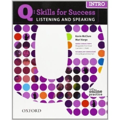 Q: Skills for Success Listening & Speaking Intro