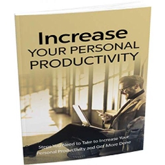 Increase Your Personal Productivity: increase productivity planner