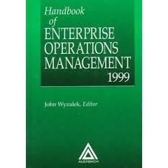Handbook Of Enterprise Operations Management
