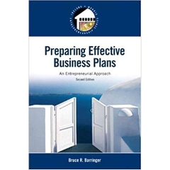 Preparing Effective Business Plans: An Entrepreneurial Approach (2nd Edition)