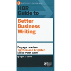 HBR Guide to Better Business Writing (HBR Guide Series)