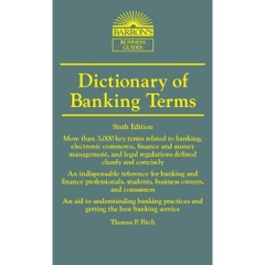 Dictionary of Banking Terms