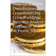How To Start My Own Business: Crowdsourcing Crowdfunding Business Analyst Freelancer Work At Home Jobs: Work Smarter Not Harder Startup Business Ideas