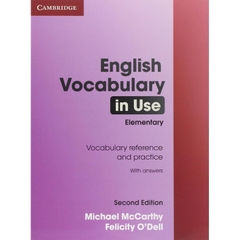 CAMBRIDGE - ENGLISH VOCABULARY IN USE (ELEMENTARY) (2ND ED) (1999)