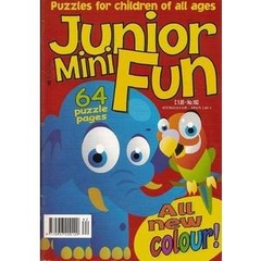 Junior Mini Fun Puzzles for Children of all Ages