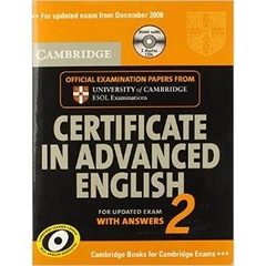 Cambridge Certificate in Advanced English 2 for updated exam Self-study Pack: Official Examination Papers from Cambridge ESOL (CAE Practice Tests)