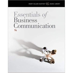 Essentials of Business Communication 9th Edition