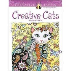 Creative Haven Creative Cats Coloring Book (Creative Haven Coloring Books) by Marjorie Sarnat