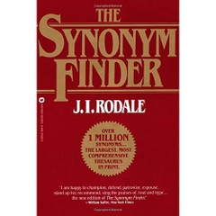 The Synonym Finder by J.I. Rodale