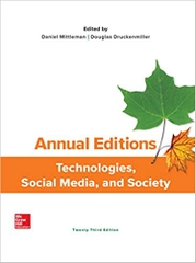 Annual Editions: Technologies, Social Media, and Society (Annual Editions Computers in Society)