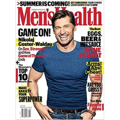 Men's Health Magazine April 2019 “Game of Thrones” star Nikolaj Coster-Waldau
