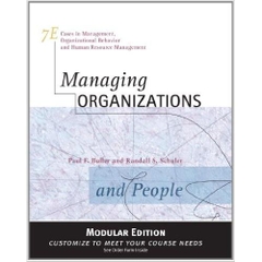 Managing Organizations and People, Modular Version, 7th Edition