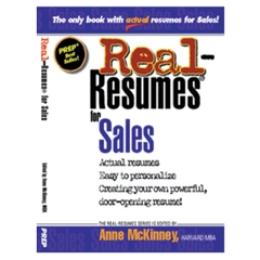 Real-Resumes for Sales
