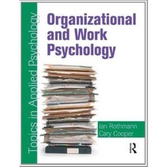 Organizational and Work Psychology