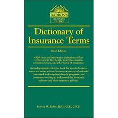 Dictionary of Insurance Terms (Barron's Business Dictionaries)