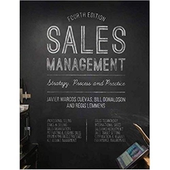 Sales Management: Strategy, Process and Practice