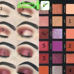 Bảng Mắt Huda Beauty Desert Dusk Palette (18 ô)