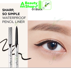 Bút Kẻ Mắt Chống Nước Clio Sharp So Simple Waterproof Pencil Liner