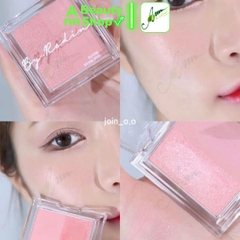 Phấn Má Kết hợp Highlight Bắt Sáng 2in1 Too Cool For School Blush Beam Duo