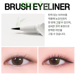 Kẻ mắt nước Karadium Waterproof Brush Liner Black