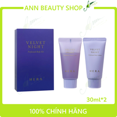 Kit Dùng Thử Hera Velvet Night Perfumed Body Kit