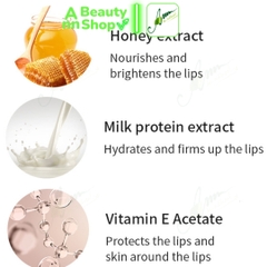 Mặt nạ ngủ cho môi Apieu Honey Milk Lip Sleeping Pack