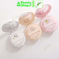 Phấn nước Kiềm Dầu Innisfree x Peanuts No Sebum Powder Cushion 14g