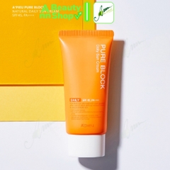 Kem chống nắng A'Pieu Pure Block DAILY SUNCREAM SPF45+ PA+++