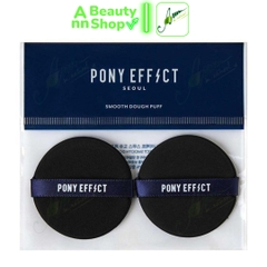 Set 2 Bông Đánh Cushion Pony Effect Smooth Dough Puff