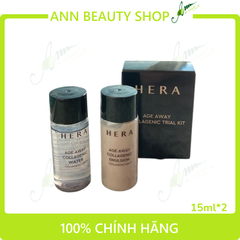 Set Dưỡng Da HERA Age Away Collagenic Trial Kit (2 items)