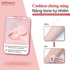 Set Toning Glow Cushion Cell Fusion (tặng kèm son dưỡng)