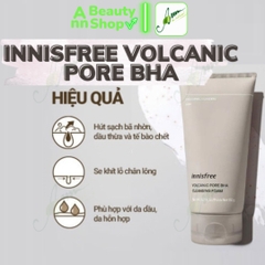 Sữa Rửa Mặt Núi Lửa Innisfree Volcanic Pore BHA Cleansing Foam EX 150ml