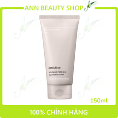 Sữa Rửa Mặt Núi Lửa Innisfree Volcanic Pore BHA Cleansing Foam EX 150ml