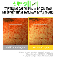 Tinh chất dưỡng sáng mờ đốm nâu Cell Fusion C Toning C Dark Spot Serum Minisize 10ml