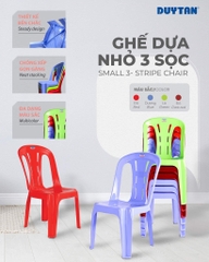 GHẾ DỰA NHỎ 3 SỌC DUY TÂN