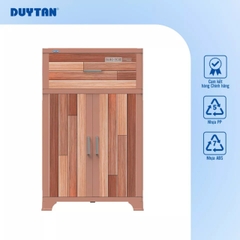 TỦ GIÀY SUKI 1 NGĂN DUY TÂN - NÂU GỖ