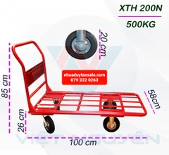 XE ĐẨY HÀNG TAY CỐ ĐỊNH PHONG THẠNH XTH 200N SÀN HỞ TẢI TRỌNG 500KG