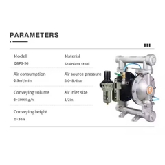 Bơm màng bột GODO QBF Powder