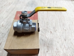 Van Bi Tay Gạt Inox Nối Ren Wonil DN40 (1 1/2″ inches)