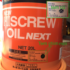 NEW HISCREW OIL NEXT 55173321 Dầu máy nén khí HITACHI Japan